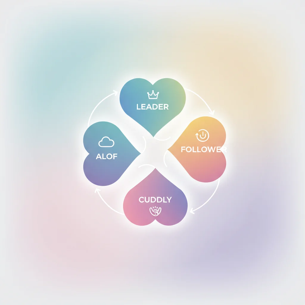 恋愛パーソナリティのコア次元：リードとフォロー、甘えん坊と自立